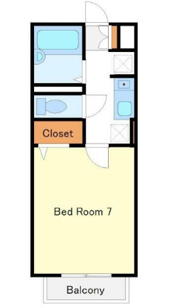 コーポエルマインドの間取り