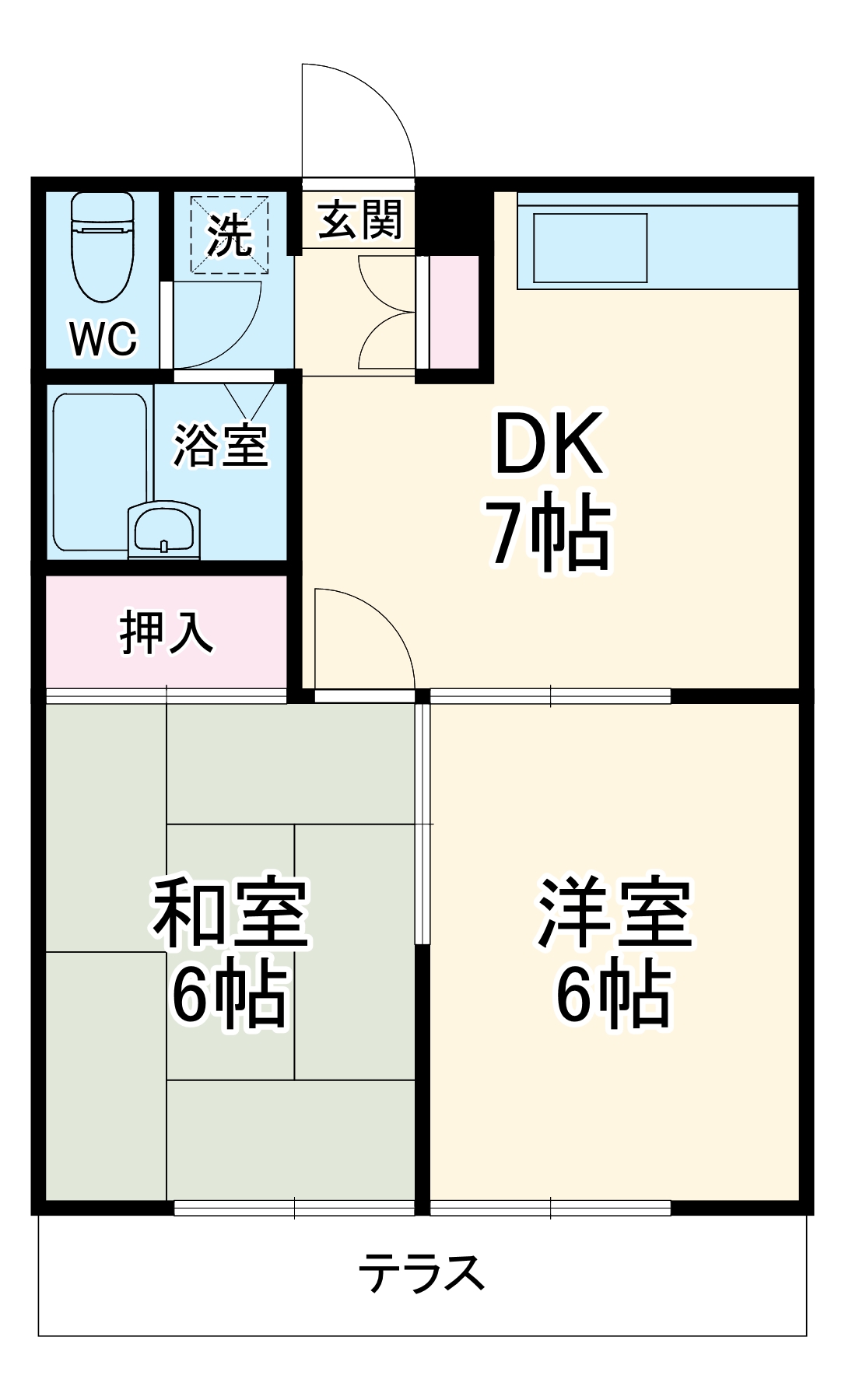 エステートピア加藤の間取り