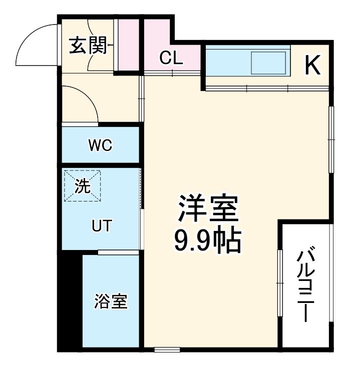 SPACE CUBE HONJINの間取り