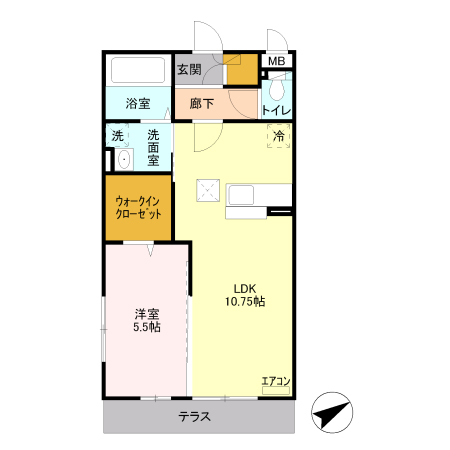 エスポワールの間取り