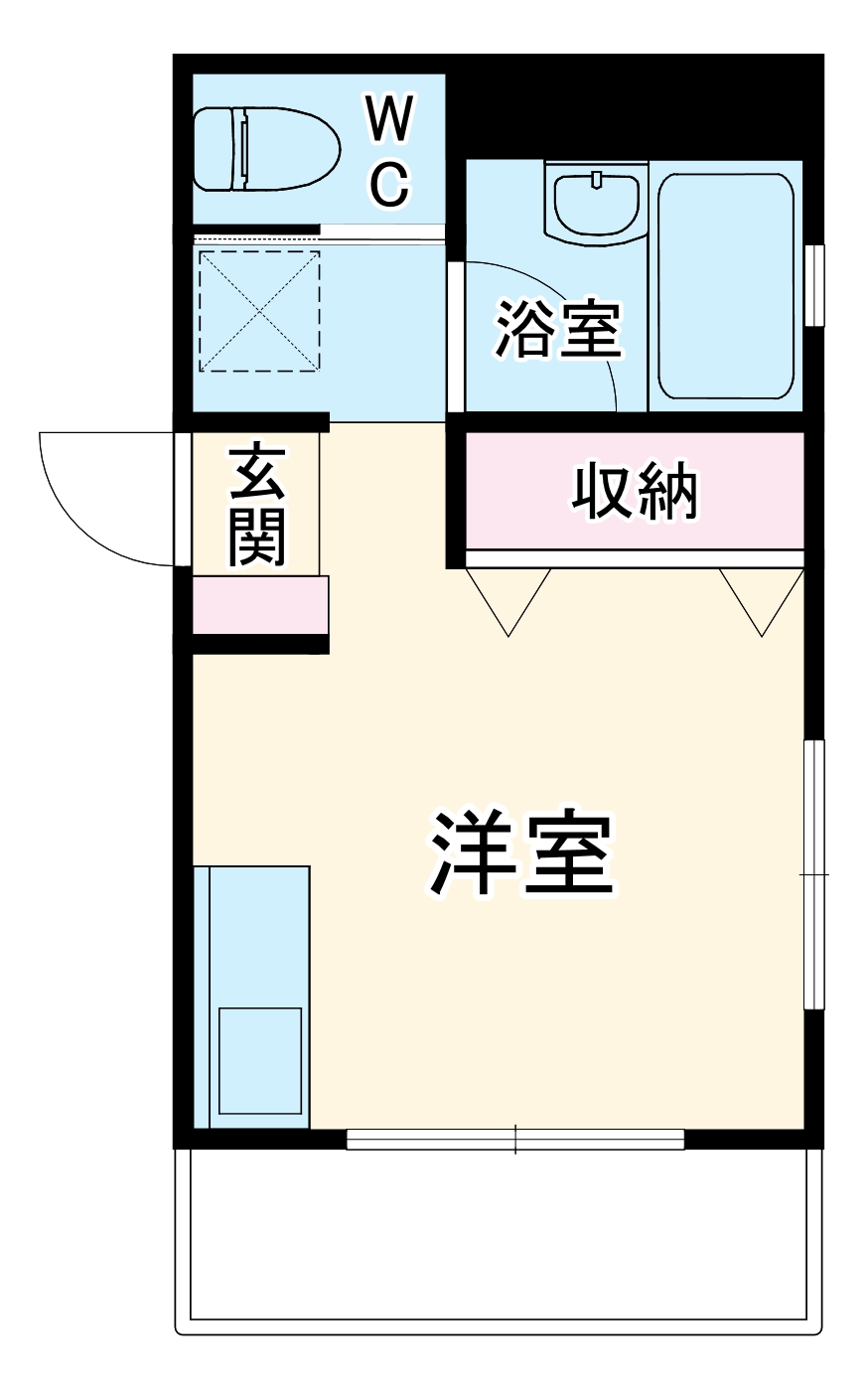 アイリー寺前の間取り