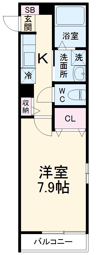 グランディールの間取り