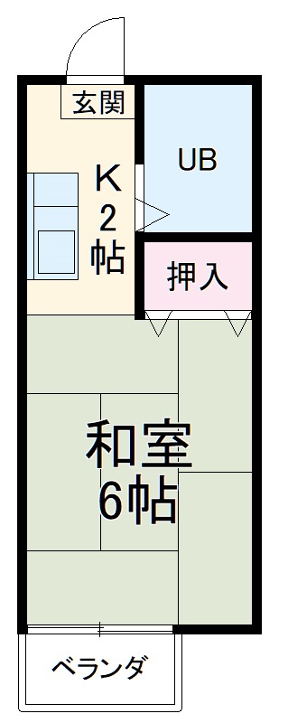 コーポラス須藤の間取り