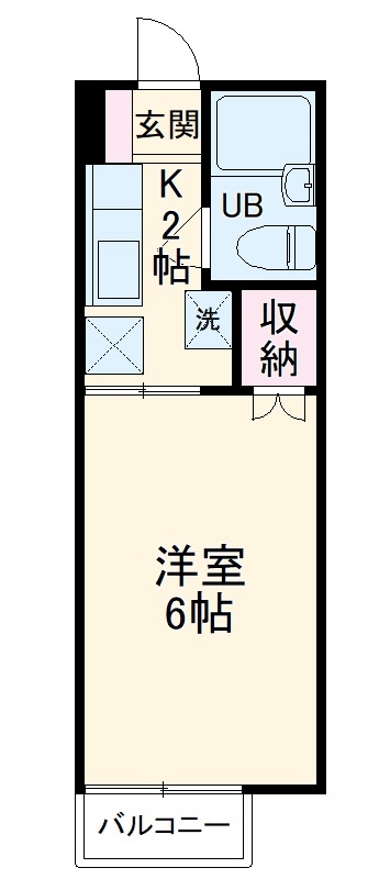 コーポパインヒルの間取り
