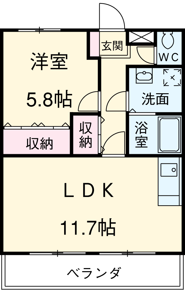 コンフォールパレスの間取り