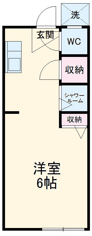 ブルーハイツ平潟の間取り