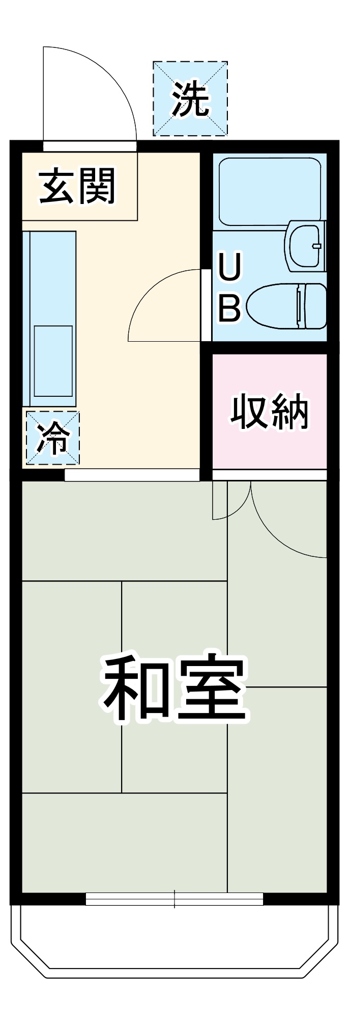 Y・D晴嵐荘の間取り