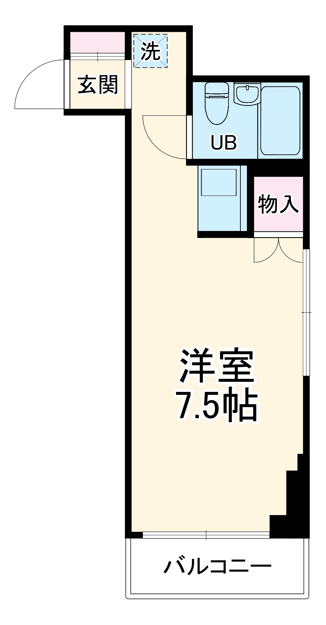 藤TERRACEの間取り