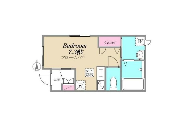 さくらpalaceの間取り