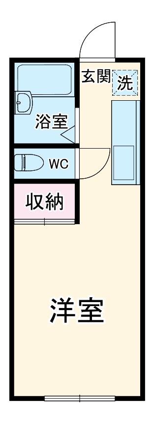 シーサイドハウス福美の間取り