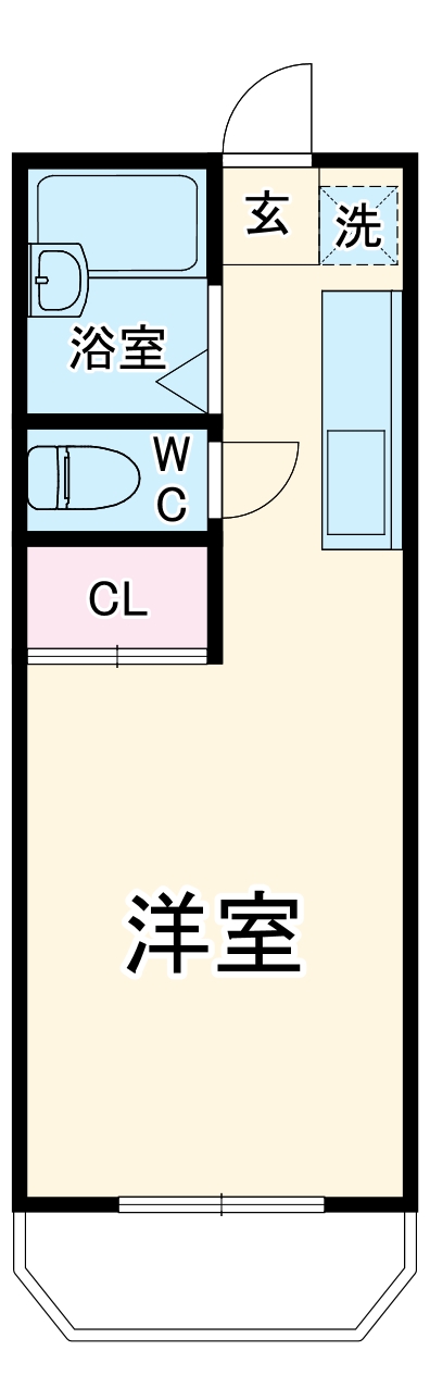 シーサイドハウス福美の間取り