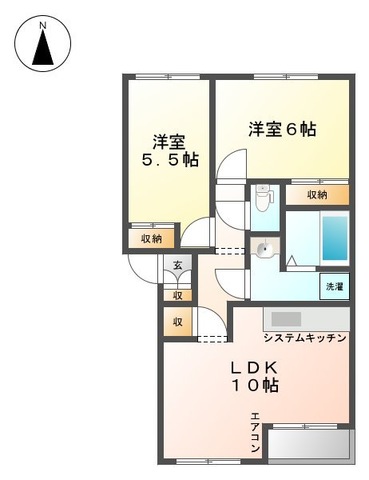 ラベンダーヒルズの間取り