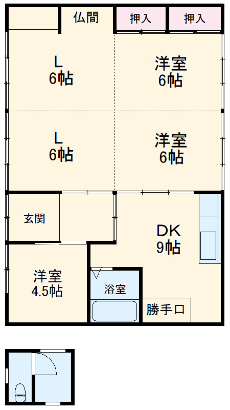 スローライフハウスの間取り