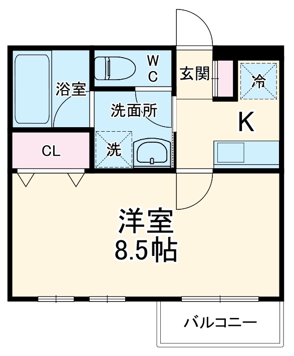 エスポワールの間取り