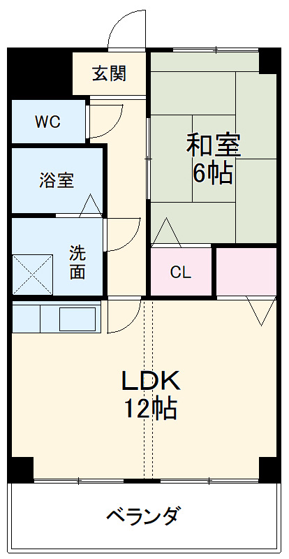 リヴェールチエの間取り