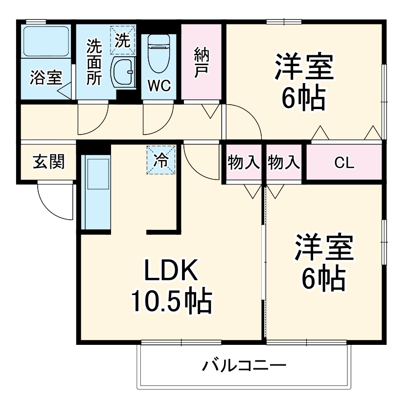 ウィンド・ミルの間取り