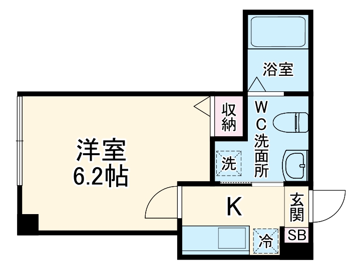 RIB GARDENの間取り
