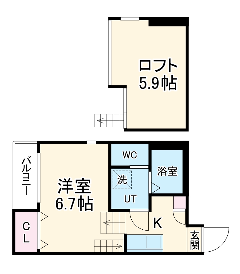 メイプルスクエア大宮の間取り