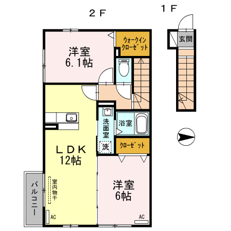 プランドール・アマの間取り