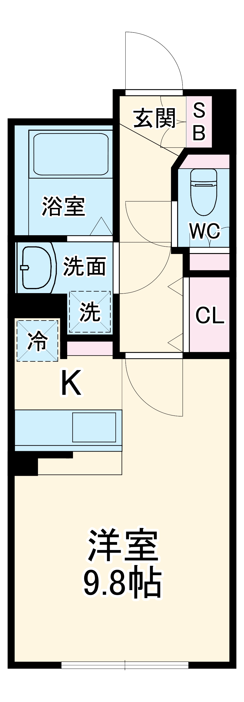 WELL COURT NAKAMURAKOUENの間取り
