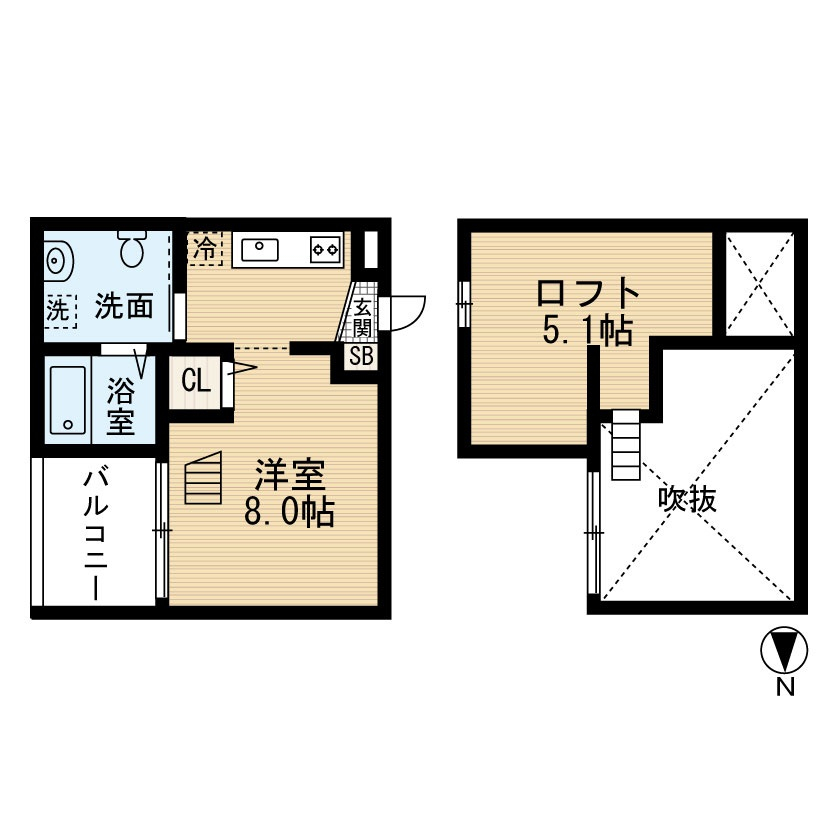 プルミエールの間取り