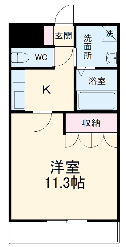 アシューレ.HKの間取り