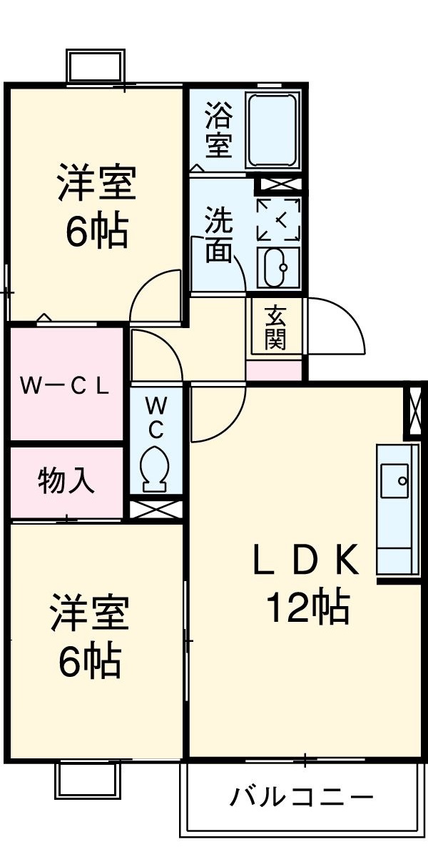 サン・アゼーラの間取り