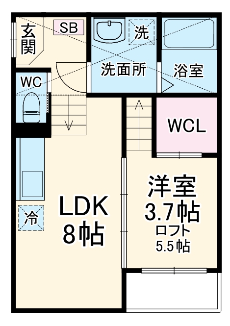 プランドールレガリアの間取り