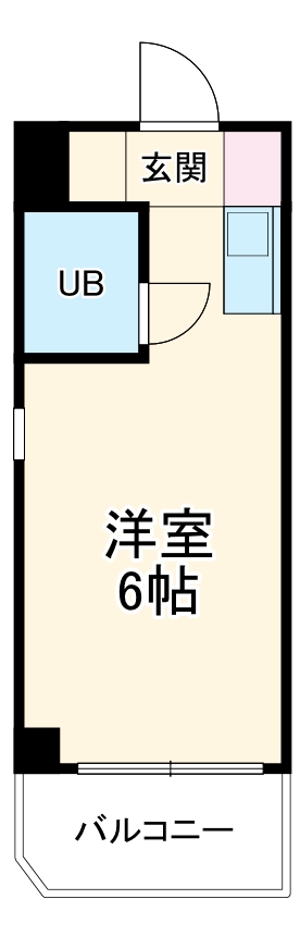 プレスイン明治の間取り