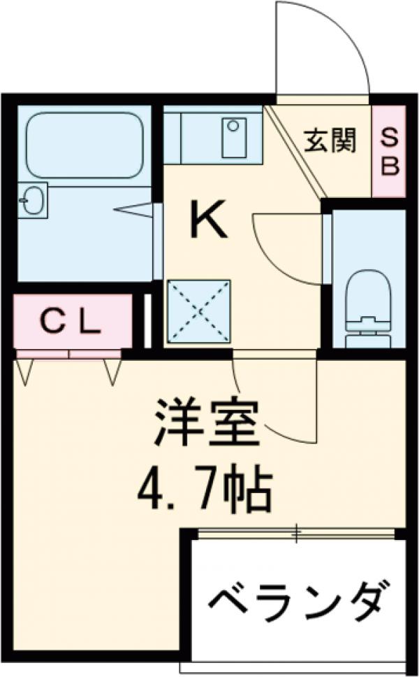 グランパイン小岩の間取り
