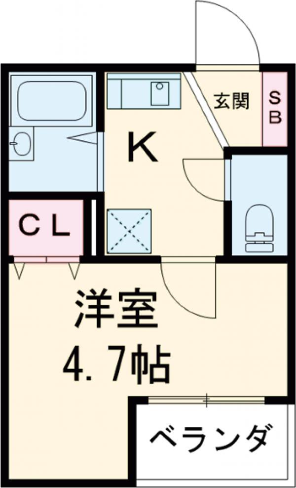 グランパイン小岩の間取り