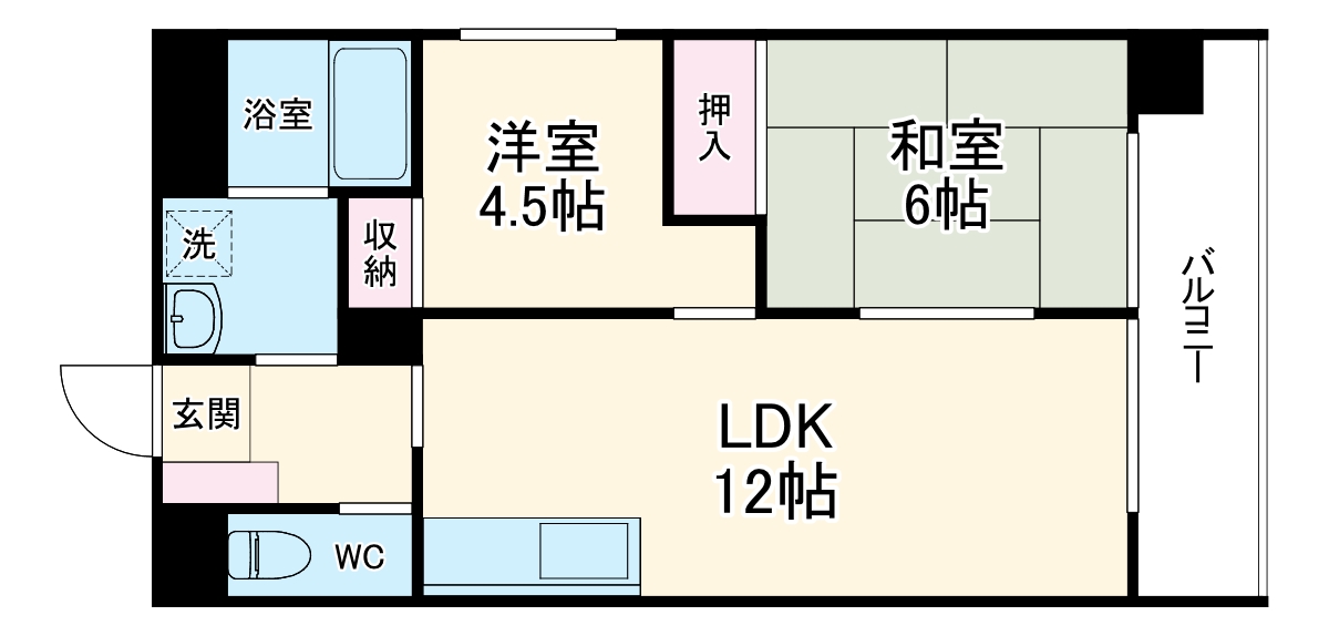 アーバンハイツ神宮公園の間取り