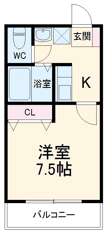 サウスポート上大岡の間取り