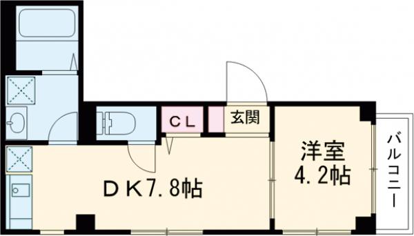 プランドール南小岩の間取り