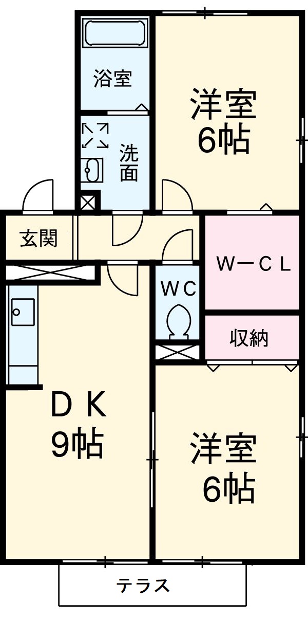 マ・メゾン五番館の間取り