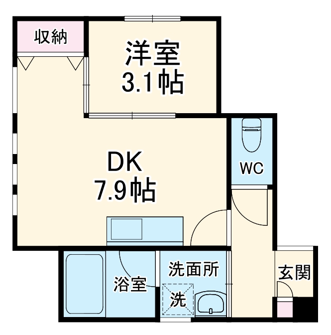 et toi 中村公園の間取り