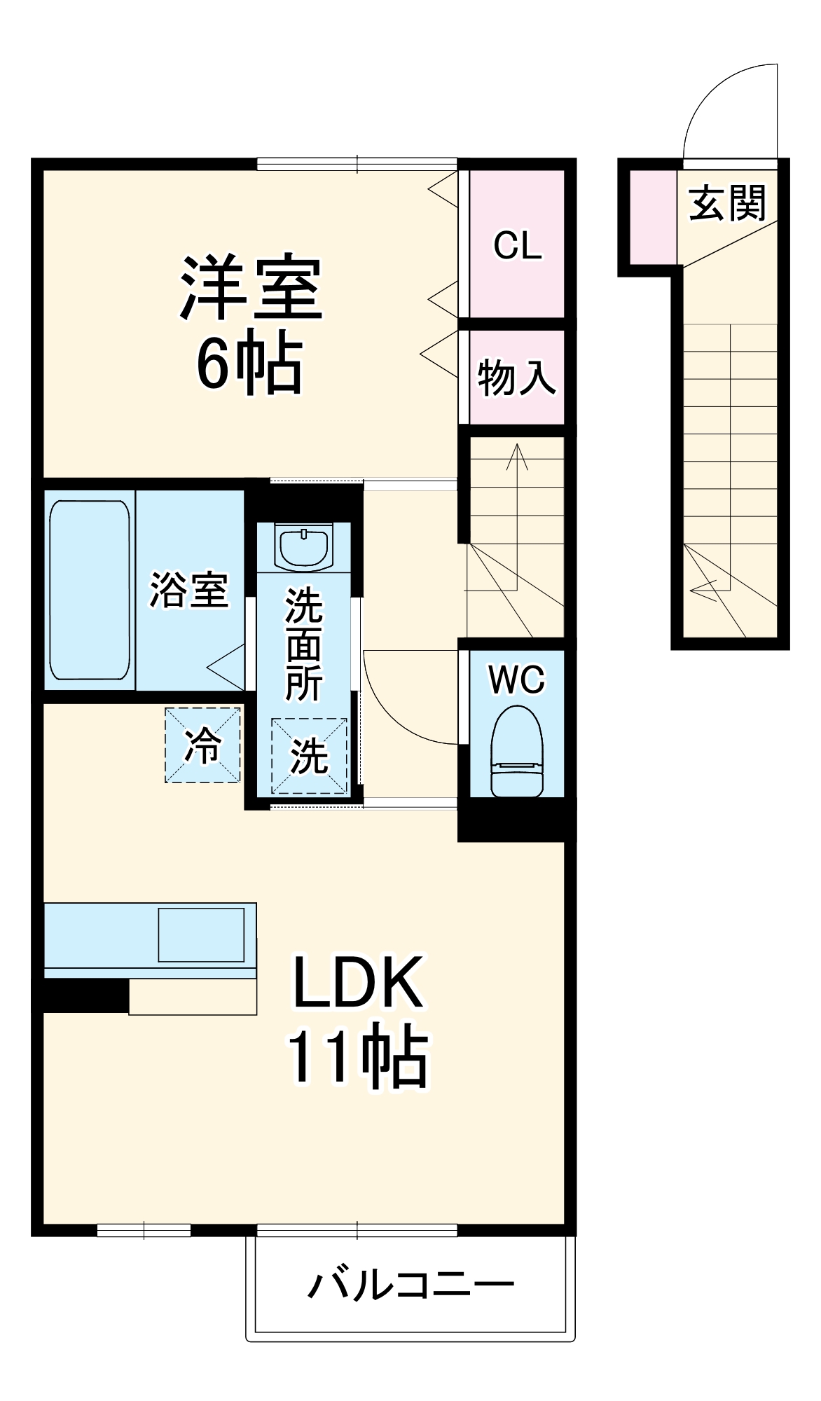 リベルタの間取り