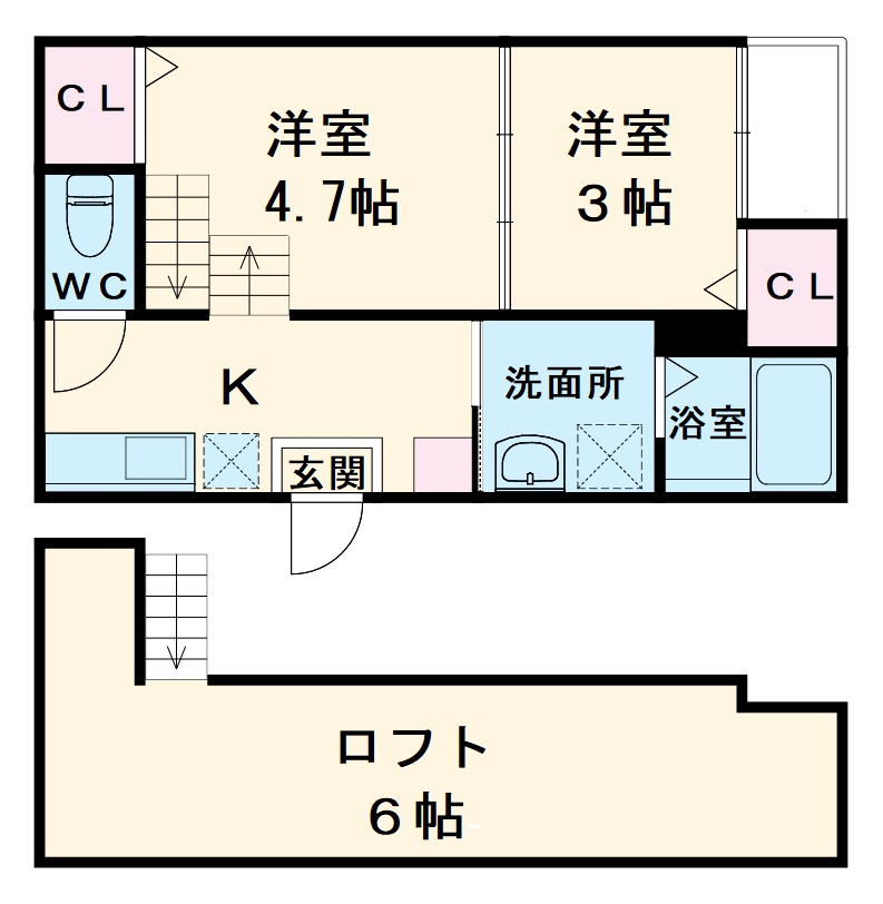 Reveur Ametrineの間取り