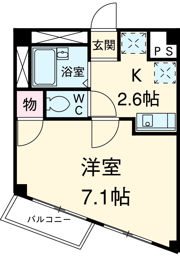 エトス金町の間取り