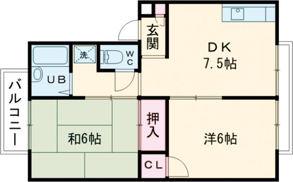 エクセル綾瀬の間取り