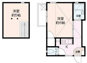 コーポ浜口の間取り