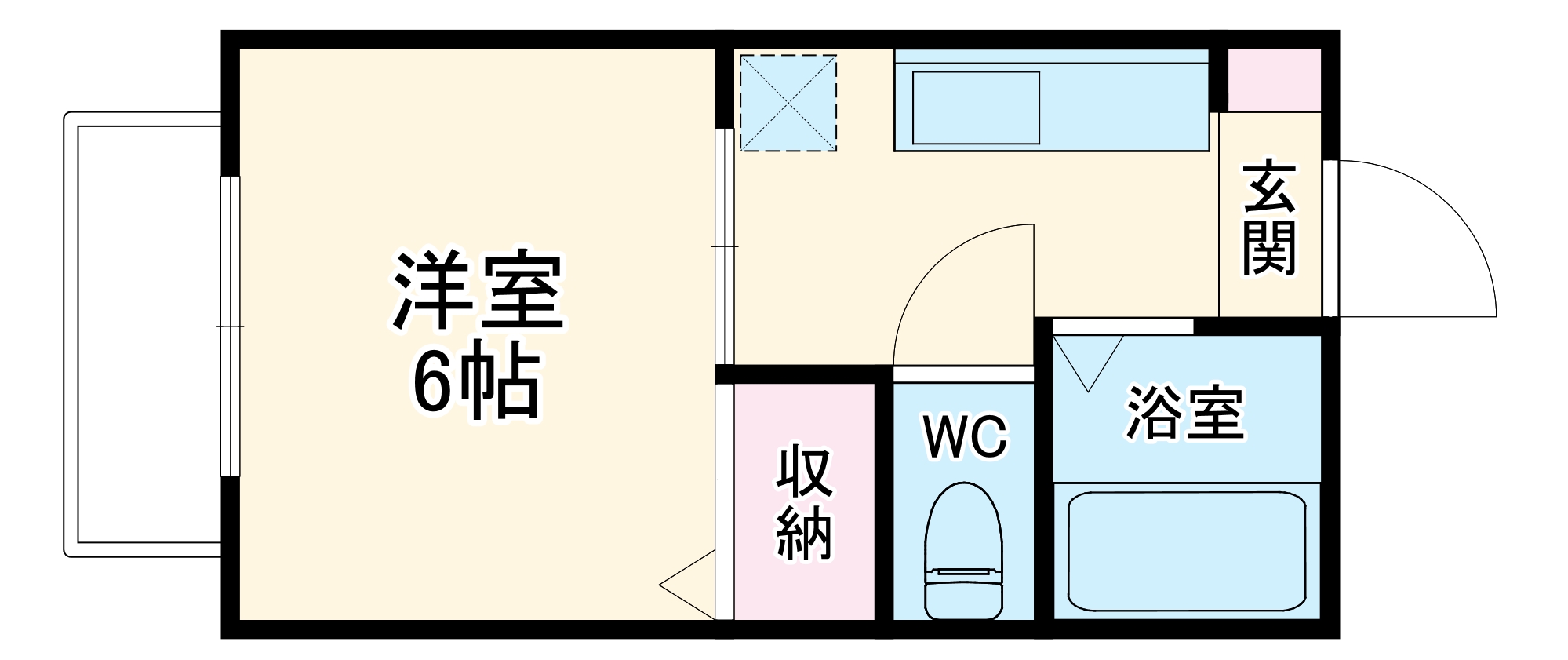 シマックスⅠの間取り