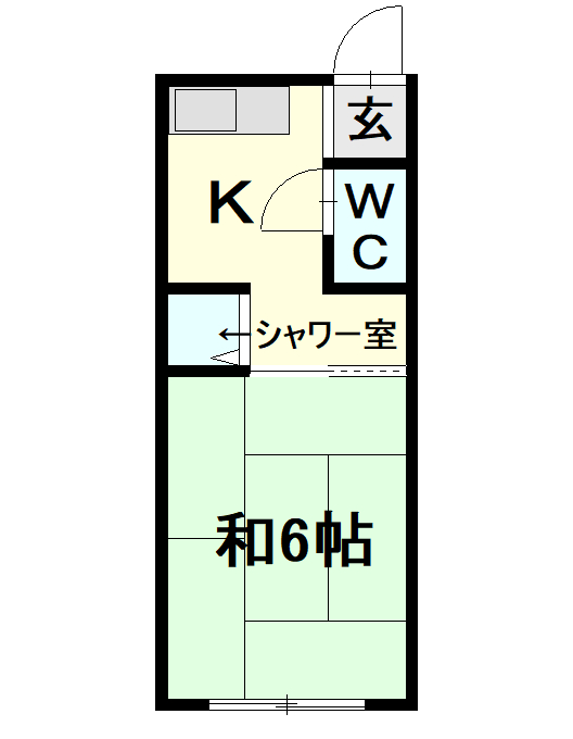 真弓ビルの間取り
