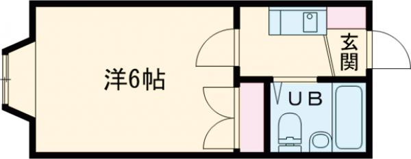 マドカハイツアオイⅠの間取り