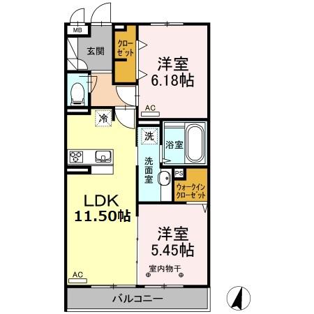 ディアコートの間取り