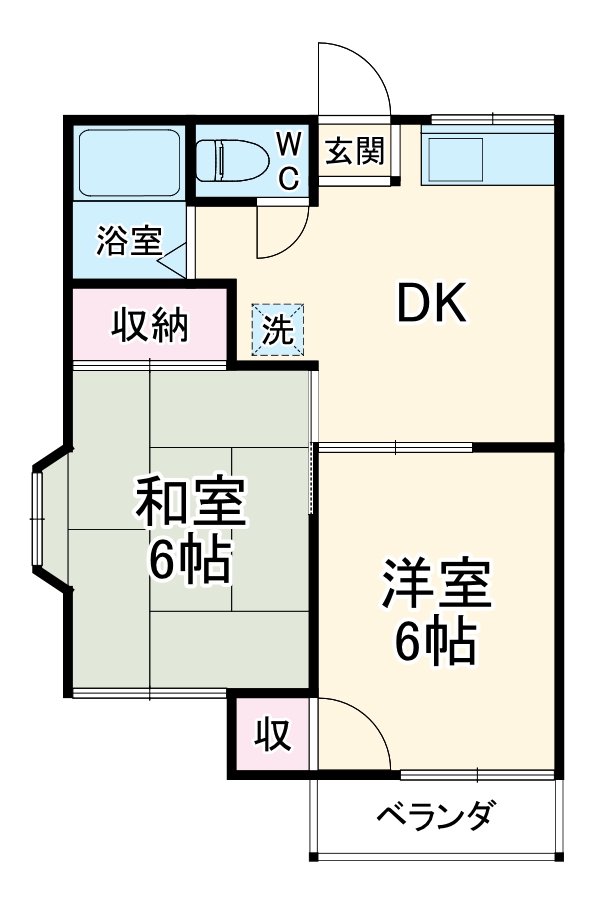 ファミーユKの間取り