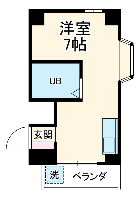 エスケイハイツの間取り