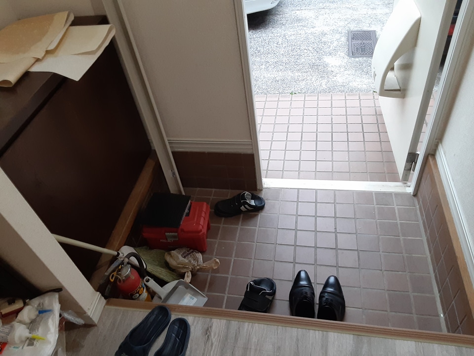 9/30 玄関