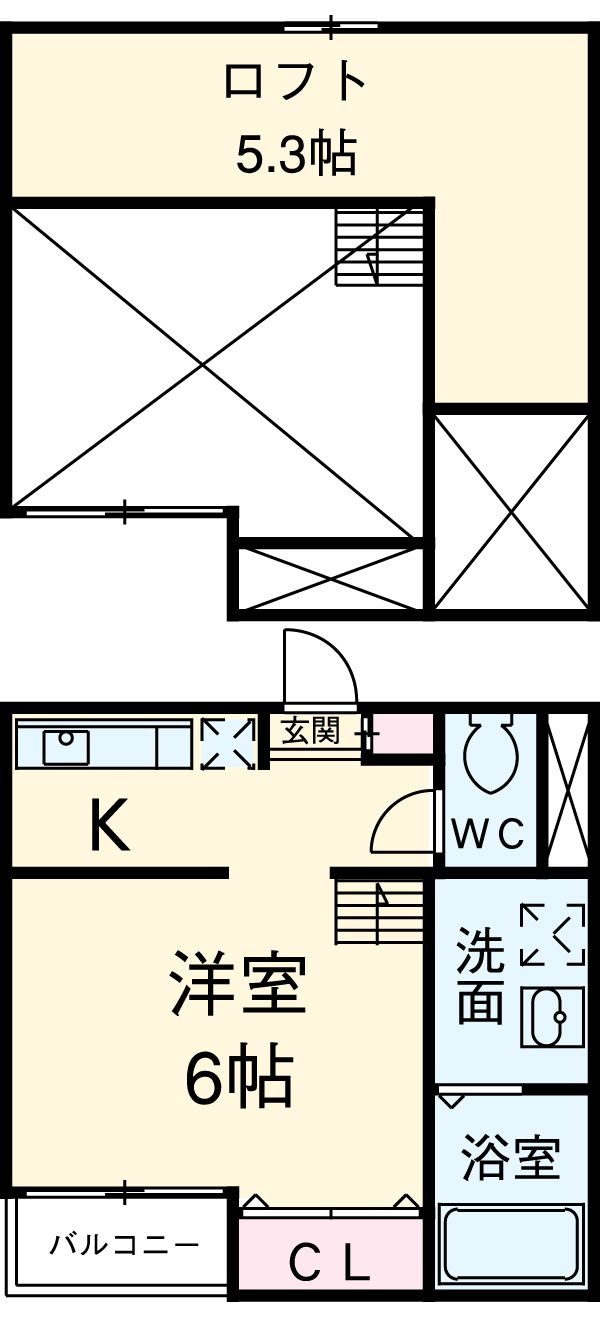 CONFORT大畑の間取り