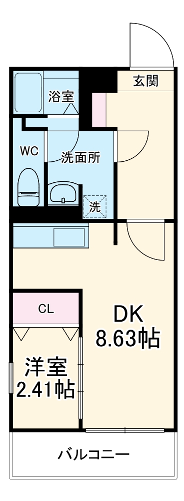 エムズハウス蓮見の間取り
